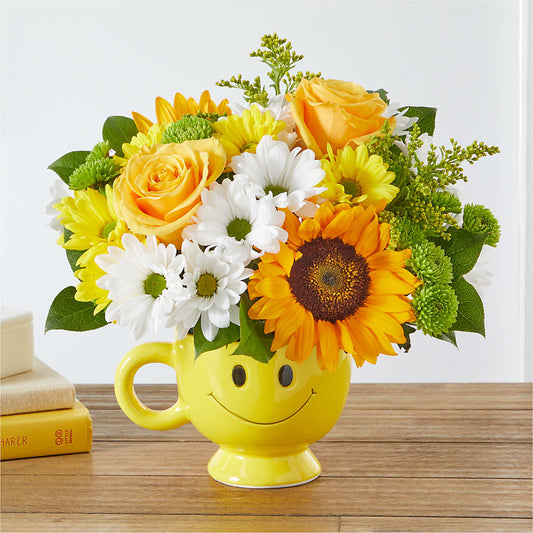 Be Happy Bouquet – Mattoon Flower Shop Inc, Mattoon IL