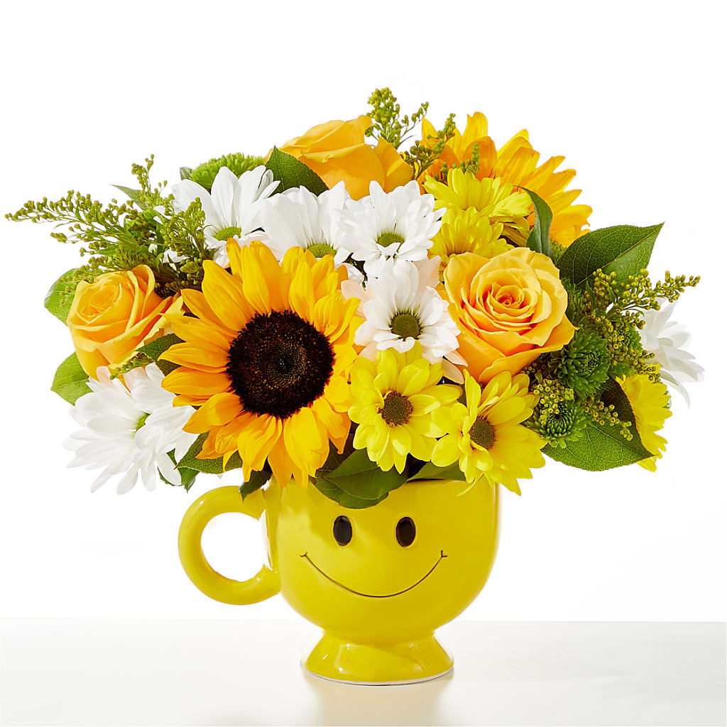 Be Happy Bouquet – Mattoon Flower Shop Inc, Mattoon IL