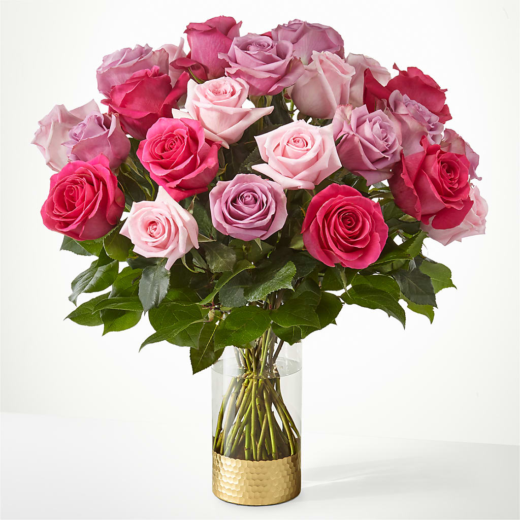 Pure Beauty Mixed Roses – Mattoon Flower Shop Inc, Mattoon IL