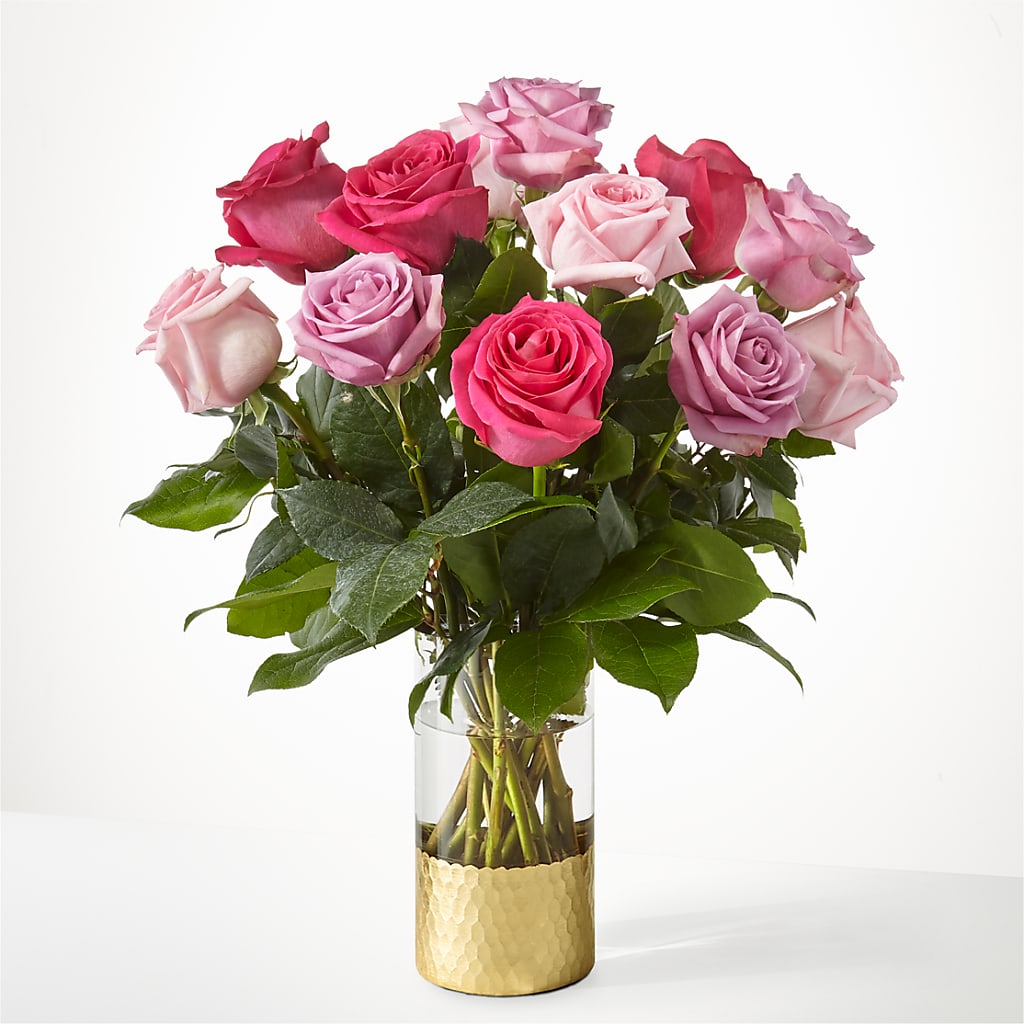 Pure Beauty Mixed Roses – Mattoon Flower Shop Inc, Mattoon IL