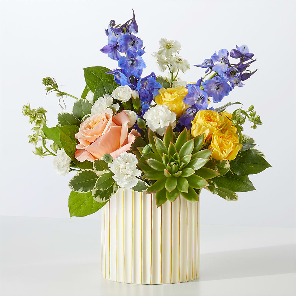Cobalt Reverie Bouquet – Mattoon Flower Shop Inc, Mattoon IL