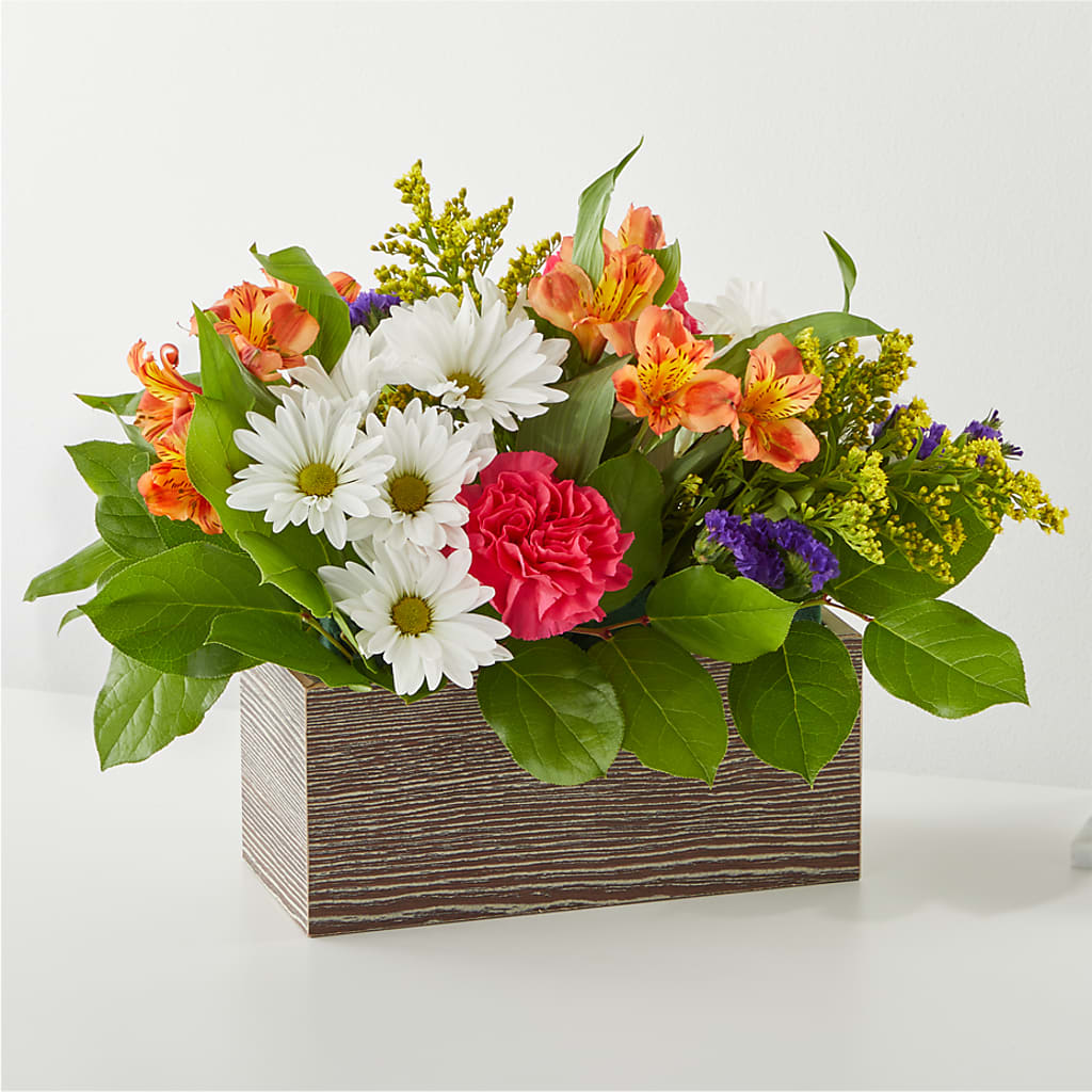 Oopsie Daisy Box Bouquet – Mattoon Flower Shop Inc, Mattoon IL