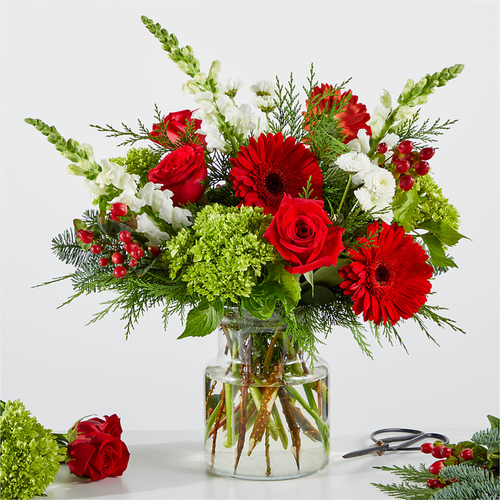 Merry Moment Bouquet – A Florist Original – Mattoon Flower Shop Inc, Mattoon IL