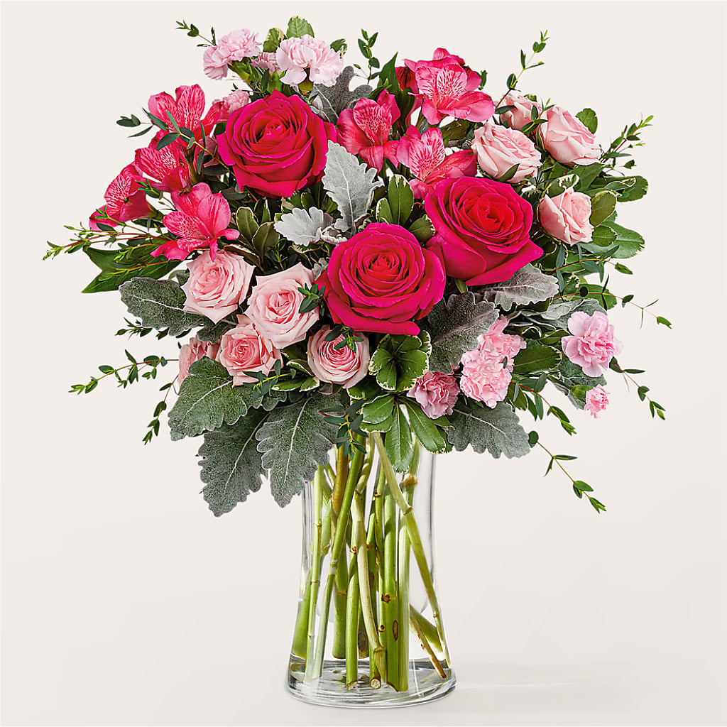 Tickled Pink Bouquet – Mattoon Flower Shop Inc, Mattoon IL