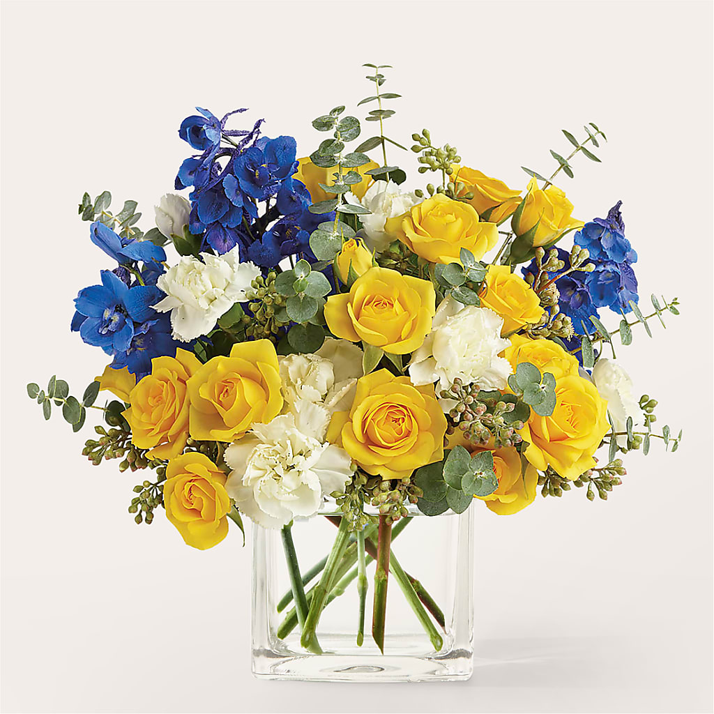 Sparkling Citrine Bouquet – Mattoon Flower Shop Inc, Mattoon IL