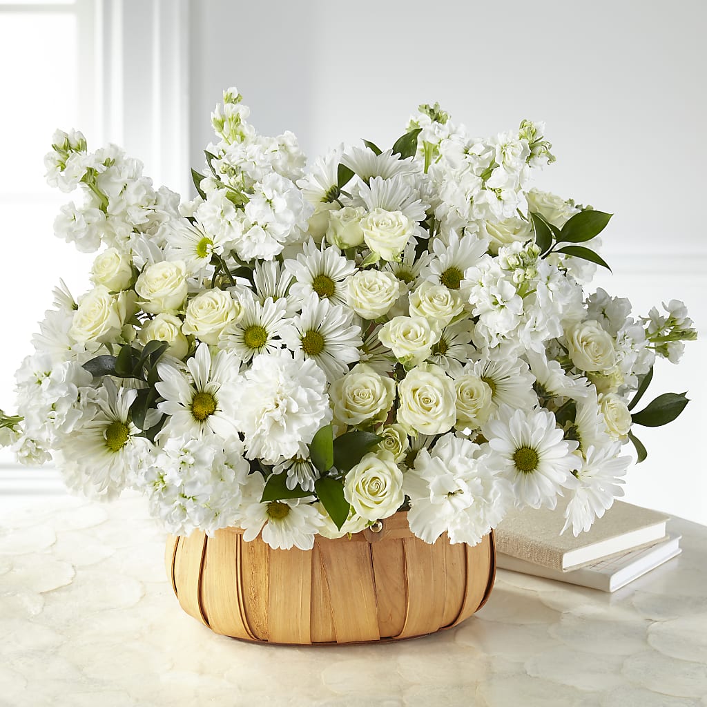 Graceful Garden Basket – Mattoon Flower Shop Inc, Mattoon IL