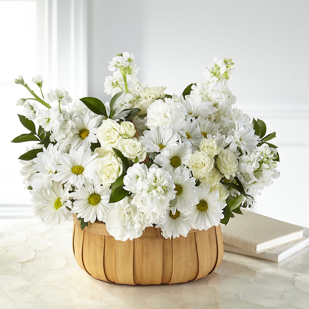 Graceful Garden Basket – Mattoon Flower Shop Inc, Mattoon IL