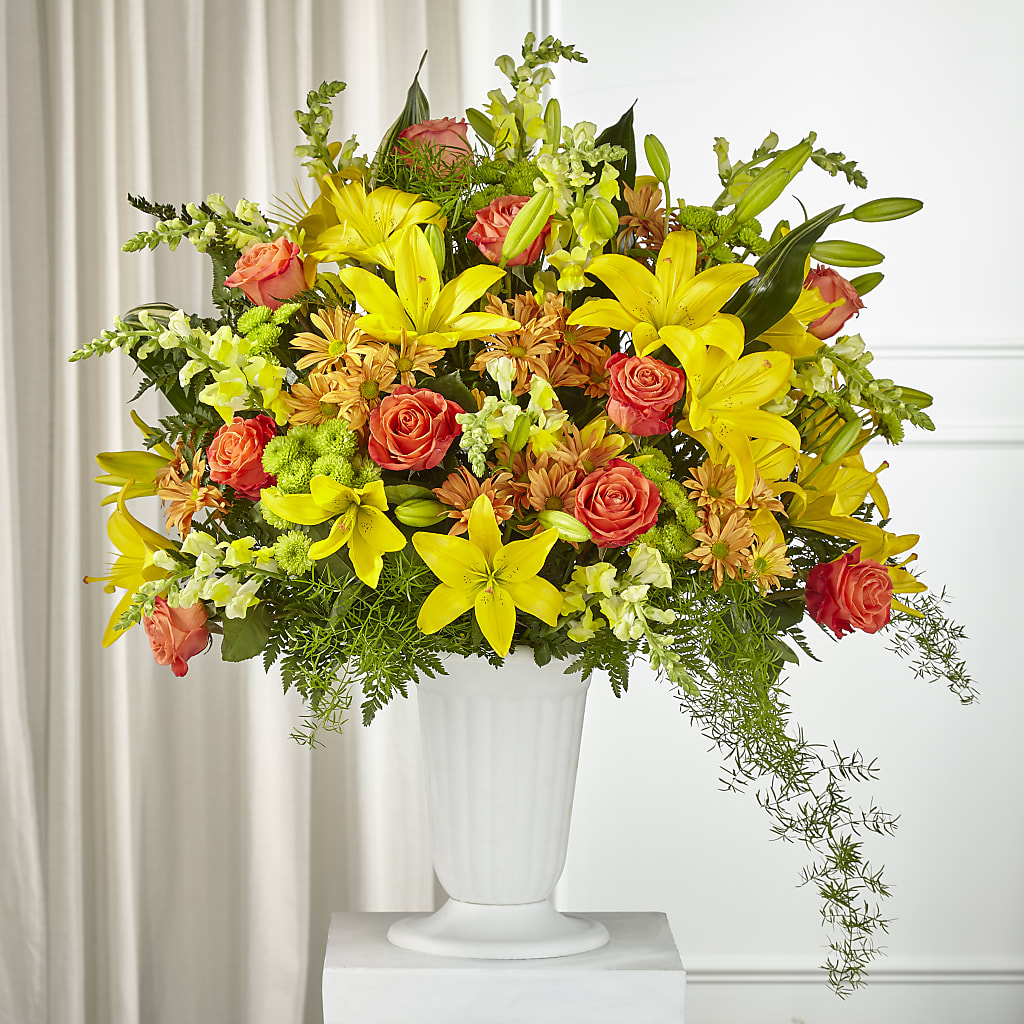 Fall Sentiments Arrangement – Mattoon Flower Shop Inc, Mattoon IL