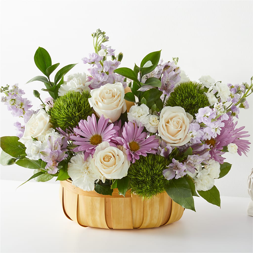 Peace & Love Basket – Mattoon Flower Shop Inc, Mattoon IL