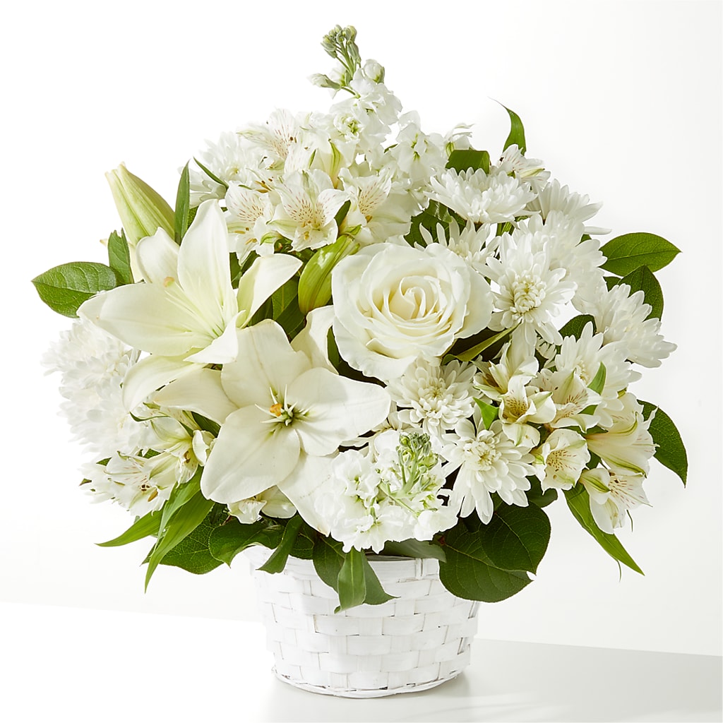 Peaceful Reflections Arrangement – Mattoon Flower Shop Inc, Mattoon IL