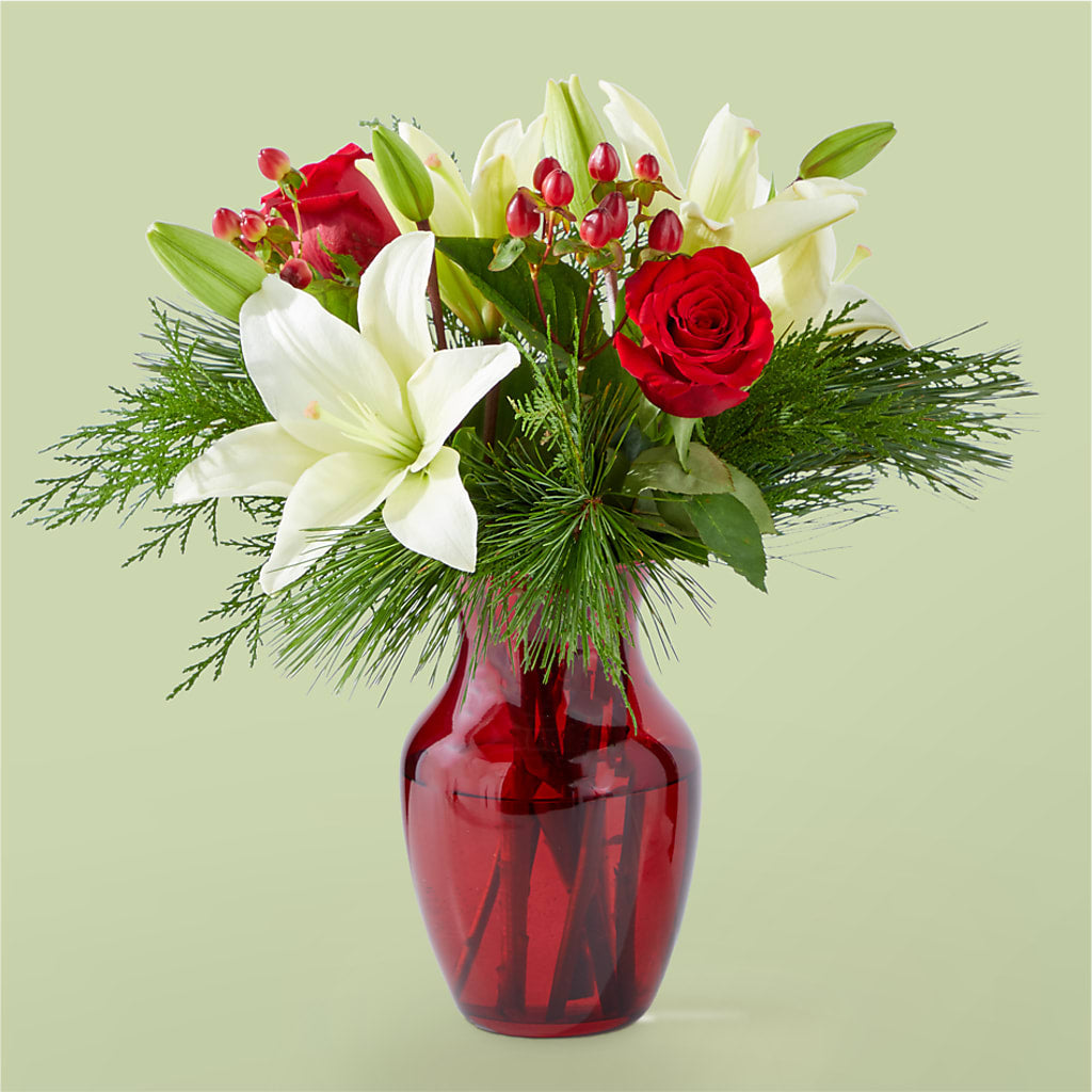 Evergreen Delight Bouquet – Mattoon Flower Shop Inc, Mattoon IL