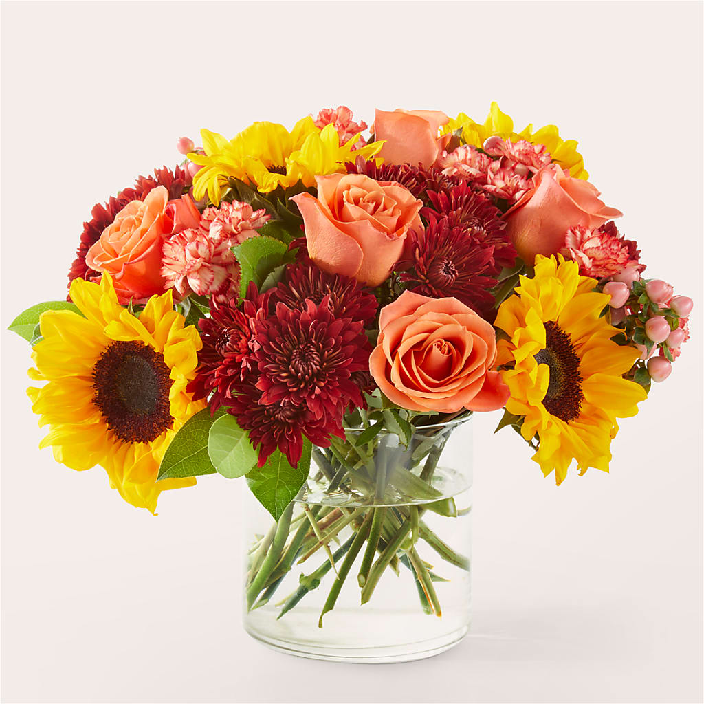 September Sunset Bouquet – Mattoon Flower Shop Inc, Mattoon IL