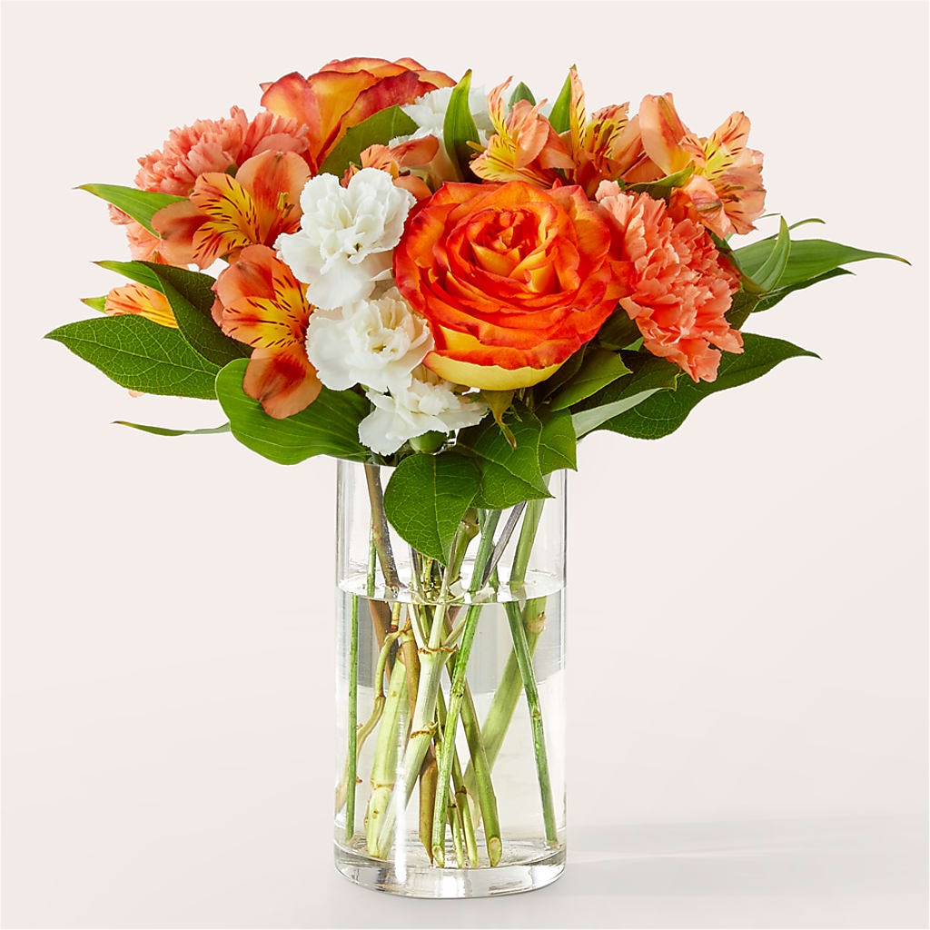 Apricot Glow Bouquet – Mattoon Flower Shop Inc, Mattoon IL