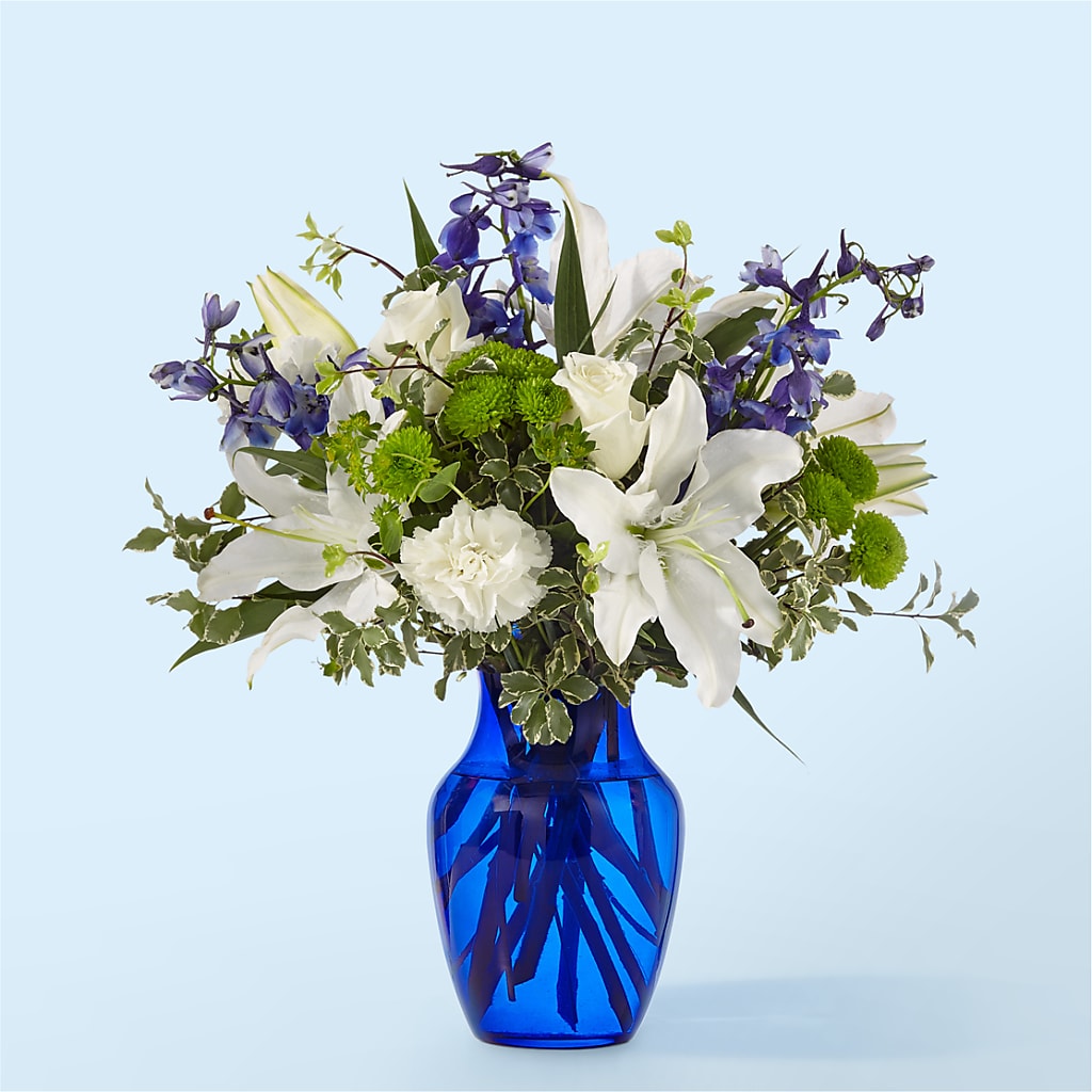 Santorini Bouquet – Mattoon Flower Shop Inc, Mattoon IL