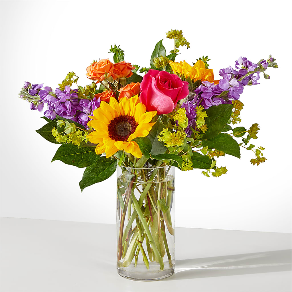 Vibrant Greetings Bouquet – Mattoon Flower Shop Inc, Mattoon IL