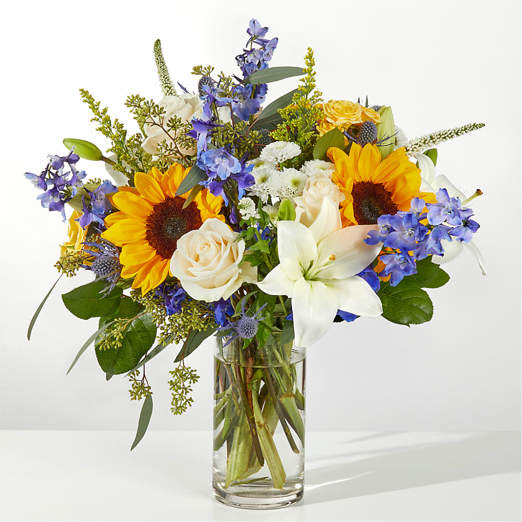 Wonderfully Sunny Bouquet – Mattoon Flower Shop Inc, Mattoon IL