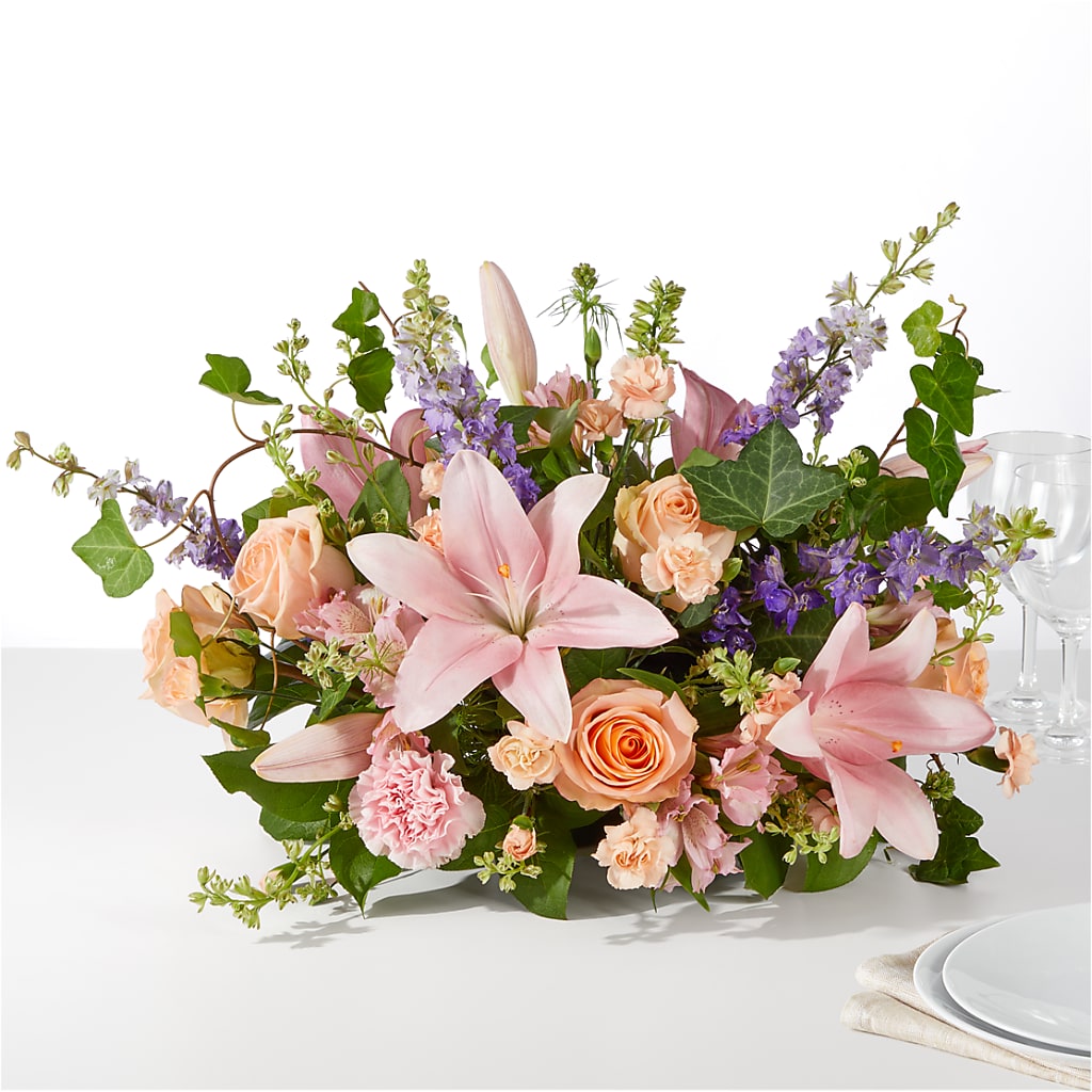 Blossom Time Centerpiece – Mattoon Flower Shop Inc, Mattoon IL