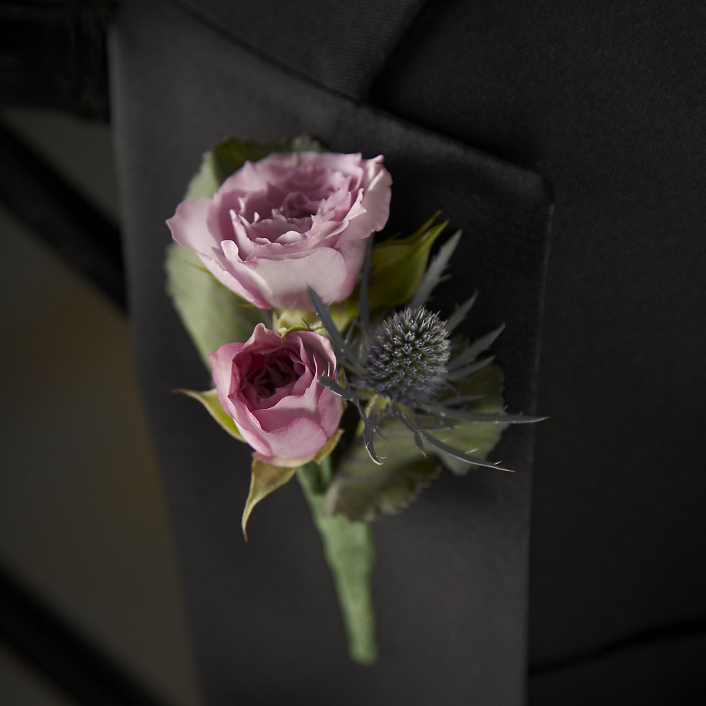 Veronica Boutonniere – Mattoon Flower Shop Inc, Mattoon IL