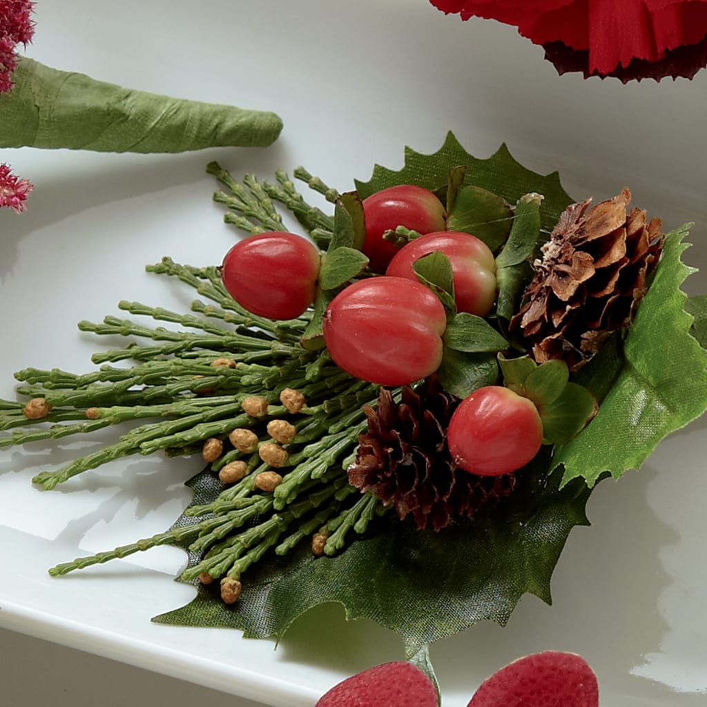 Red Berry Boutonniere – Mattoon Flower Shop Inc, Mattoon IL