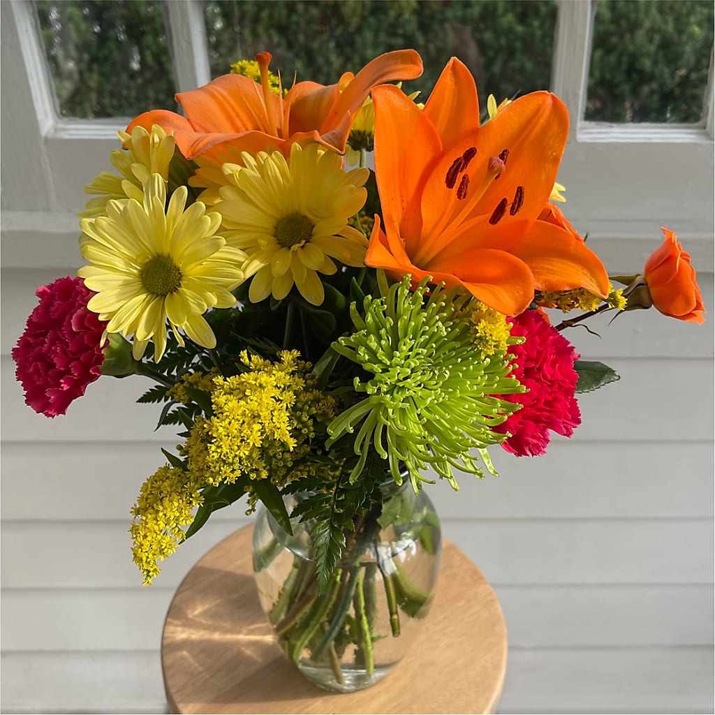 Bold & Bright – A Florist Original –  Mattoon Flower Shop Inc, Mattoon IL