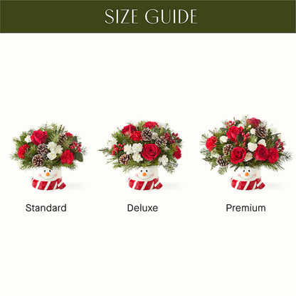 Jolly Snowman Bouquet –  Mattoon Flower Shop Inc, Mattoon IL