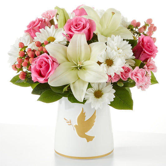 Whispers of Comfort Bouquet –  Mattoon Flower Shop Inc, Mattoon IL