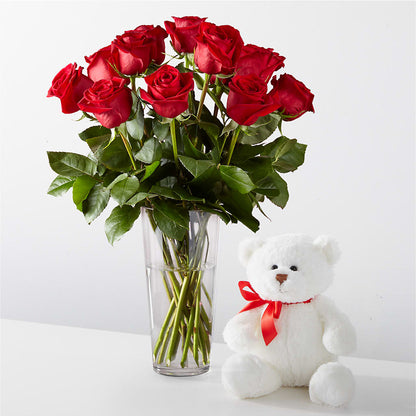 Romantic Long Stem Red Rose Bouquet Bundles –  Mattoon Flower Shop Inc, Mattoon IL