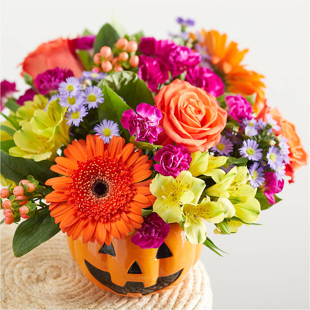 Tricks & Treats Pumpkin –  Mattoon Flower Shop Inc, Mattoon IL