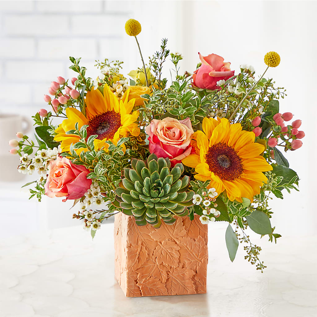 Sunflower Season Bouquet –  Mattoon Flower Shop Inc, Mattoon IL