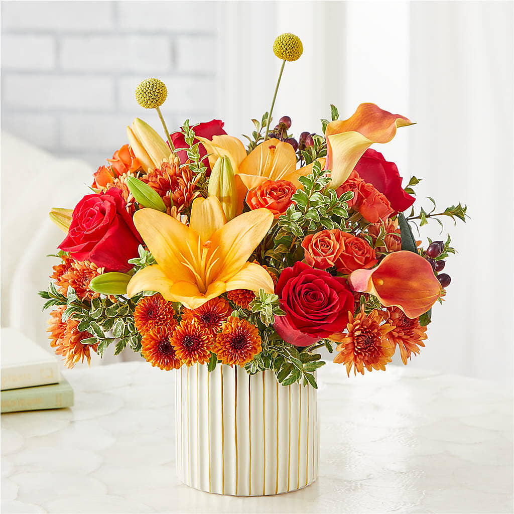 Scarlet Skies Bouquet –  Mattoon Flower Shop Inc, Mattoon IL