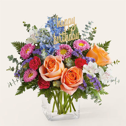 Birthday Bash Bouquet –  Mattoon Flower Shop Inc, Mattoon IL