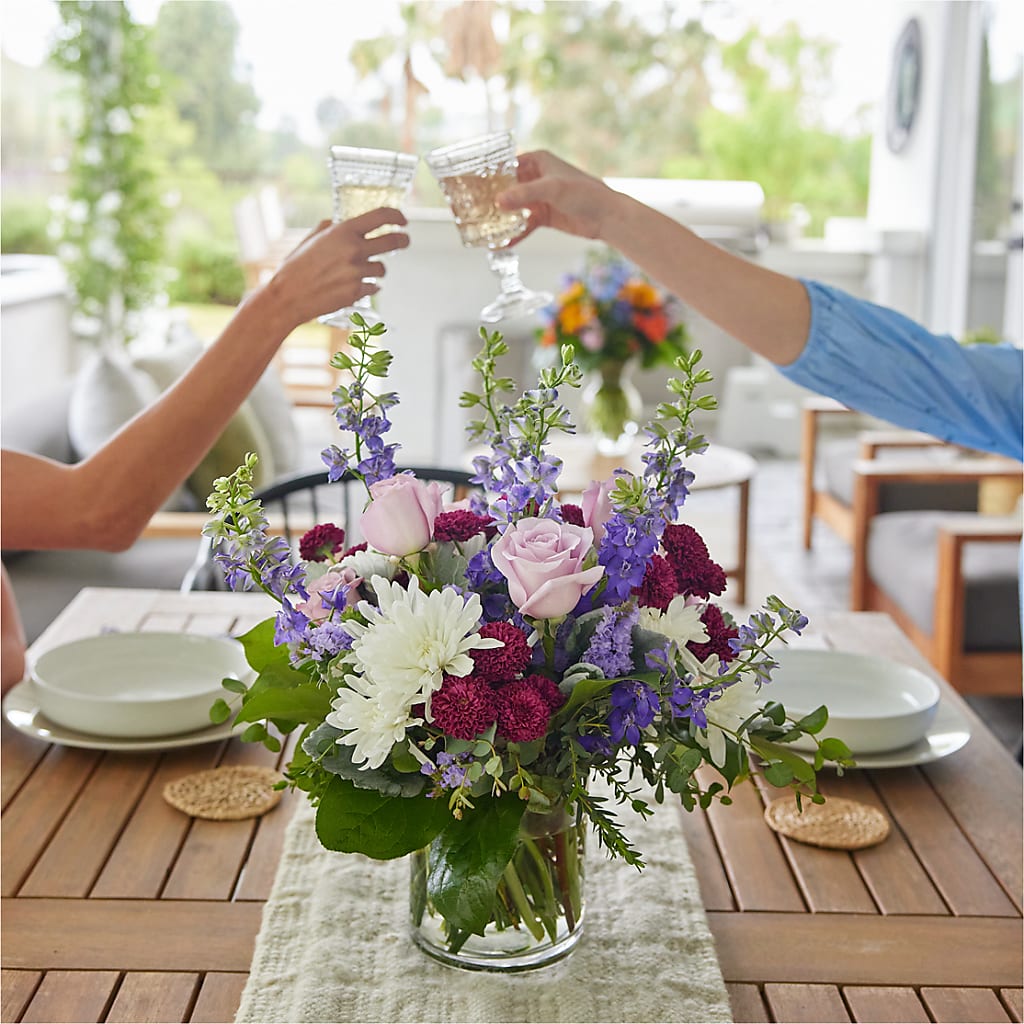 Violet Frost Bouquet –  Mattoon Flower Shop Inc, Mattoon IL
