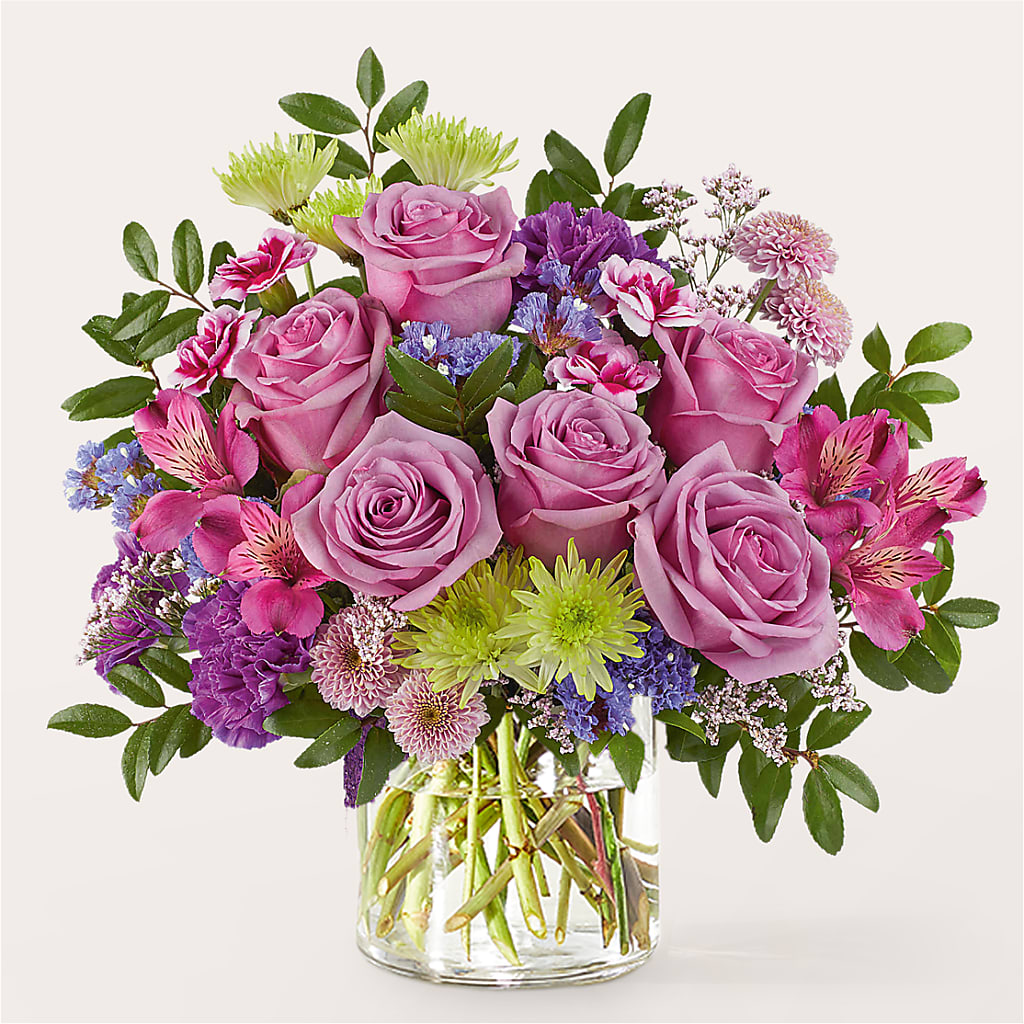 Glass Half Full Bouquet –  Mattoon Flower Shop Inc, Mattoon IL
