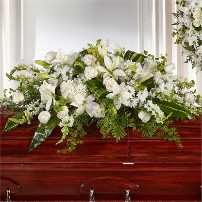 Abundance Casket Spray –  Mattoon Flower Shop Inc, Mattoon IL