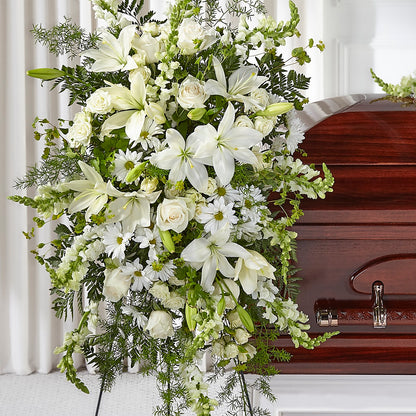 Loving Thoughts Standing Spray –  Mattoon Flower Shop Inc, Mattoon IL