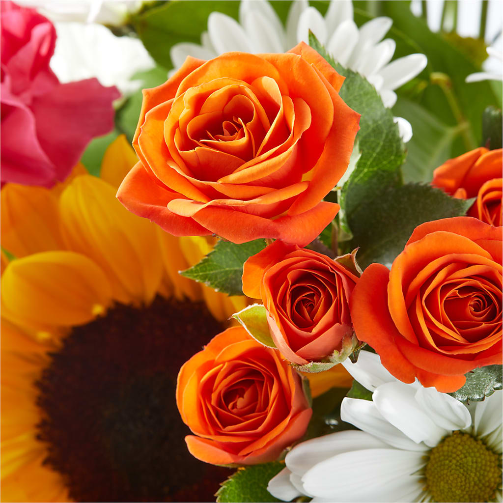 Sun-drenched Blooms Bouquet –  Mattoon Flower Shop Inc, Mattoon IL