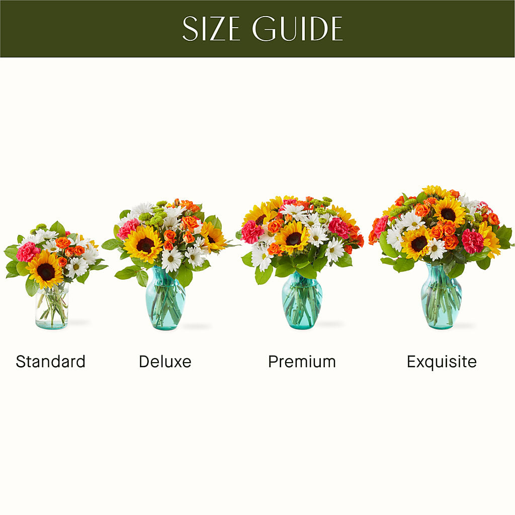 Sun-drenched Blooms Bouquet –  Mattoon Flower Shop Inc, Mattoon IL