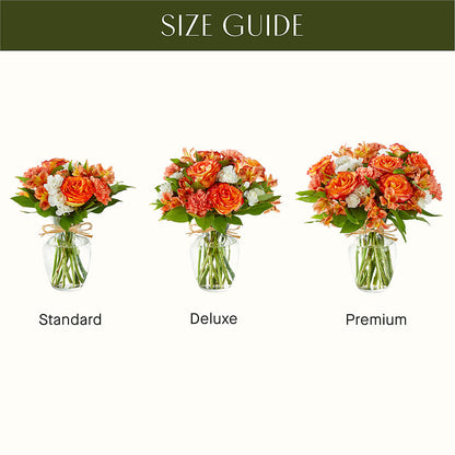 Apricot Glow Bouquet –  Mattoon Flower Shop Inc, Mattoon IL