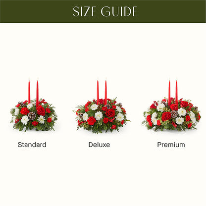 Holiday Soiree Centerpiece –  Mattoon Flower Shop Inc, Mattoon IL