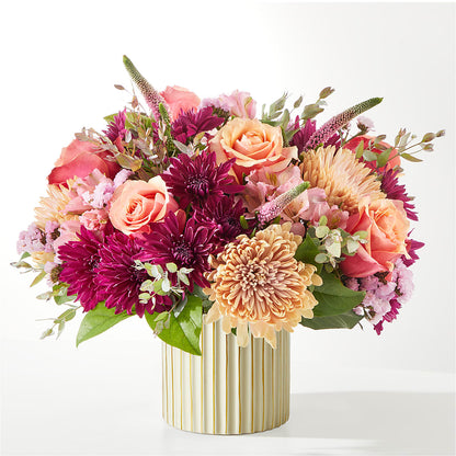 Berry Cobbler Bouquet with Ivory Vase –  Mattoon Flower Shop Inc, Mattoon IL