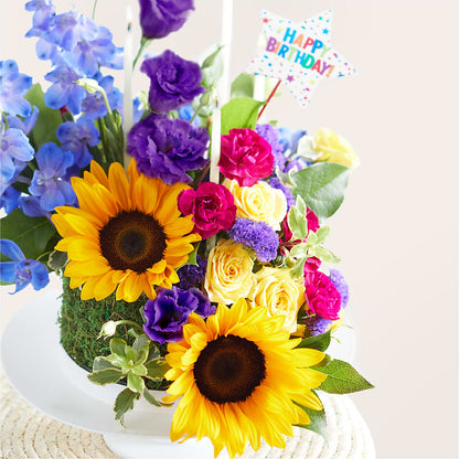 Star of the Day Floral Cake –  Mattoon Flower Shop Inc, Mattoon IL