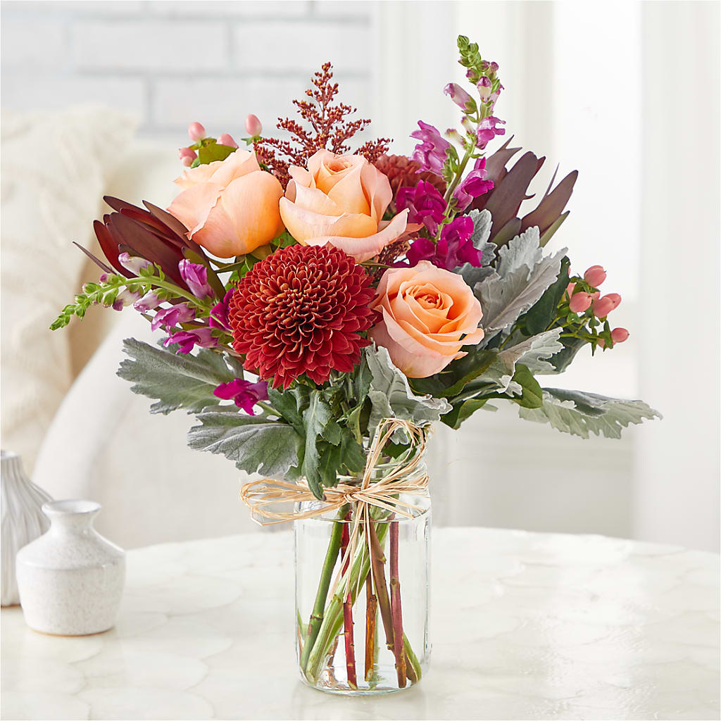 Moody Hues Bouquet –  Mattoon Flower Shop Inc, Mattoon IL