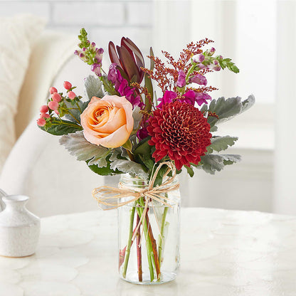 Moody Hues Bouquet –  Mattoon Flower Shop Inc, Mattoon IL