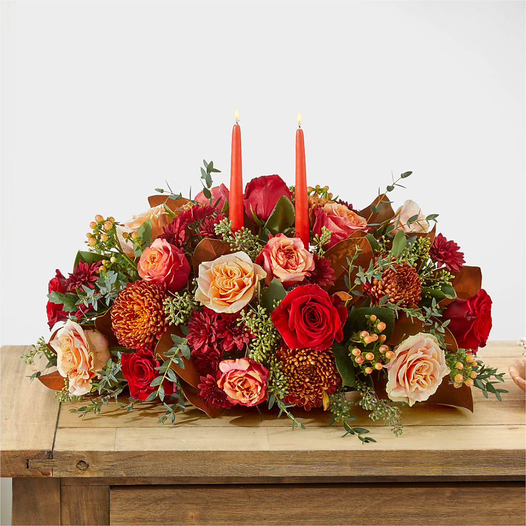 Gather Near Centerpiece –  Mattoon Flower Shop Inc, Mattoon IL