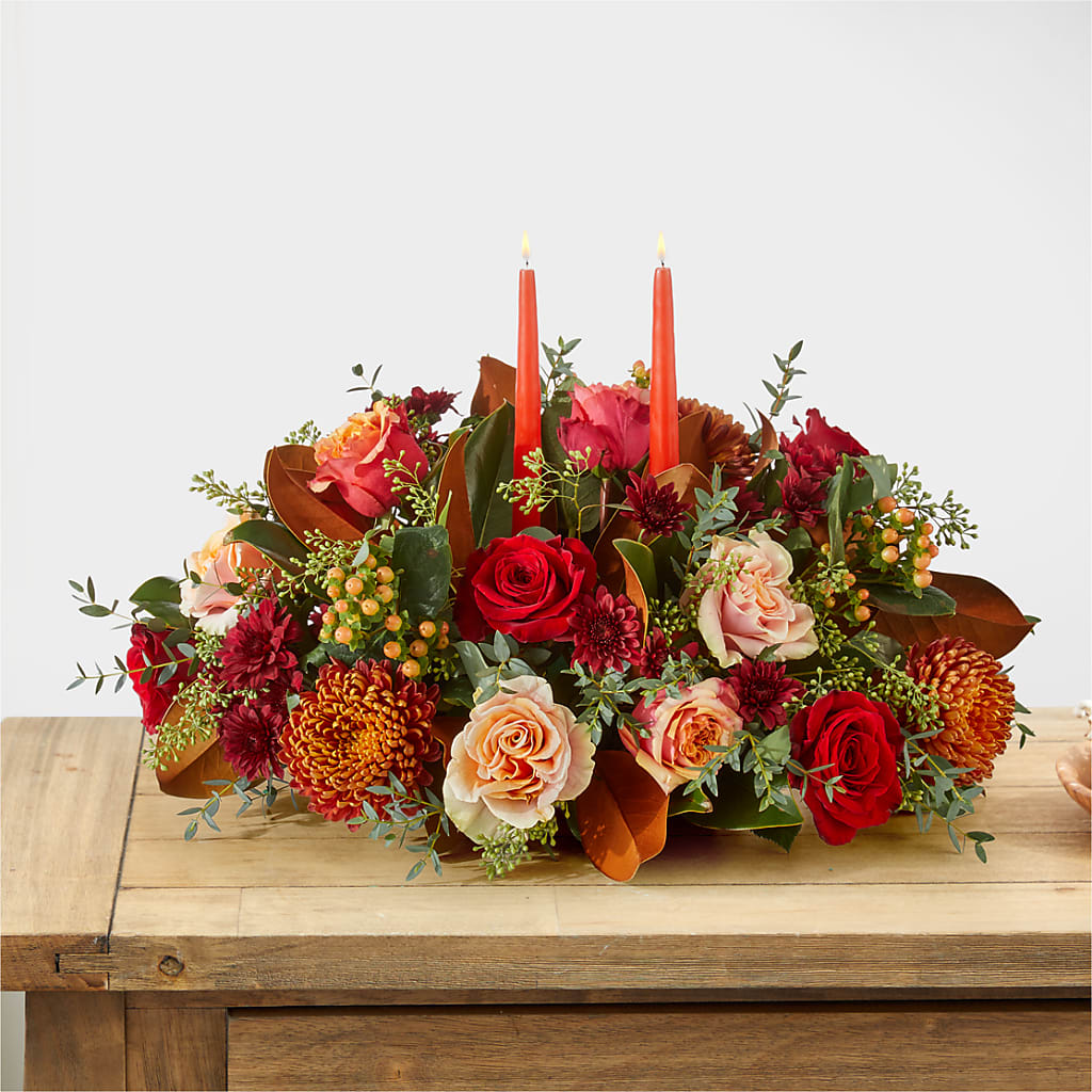 Gather Near Centerpiece –  Mattoon Flower Shop Inc, Mattoon IL