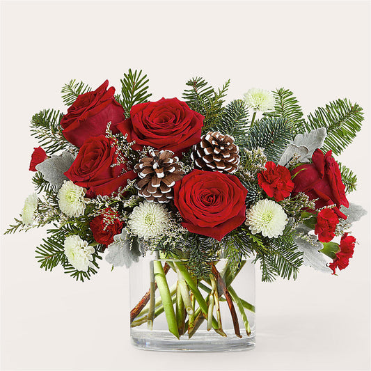 Yule Cheer Bouquet –  Mattoon Flower Shop Inc, Mattoon IL