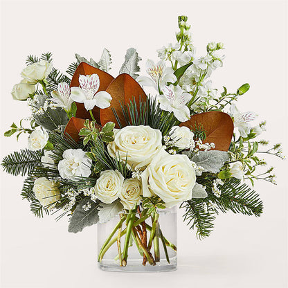 Fresh Snowfall Bouquet –  Mattoon Flower Shop Inc, Mattoon IL