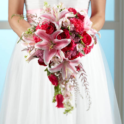 Lily & Rose Bouquet –  Mattoon Flower Shop Inc, Mattoon IL