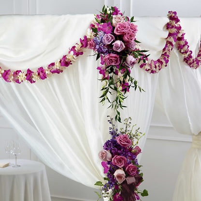 Color & Light Chuppah Decor –  Mattoon Flower Shop Inc, Mattoon IL