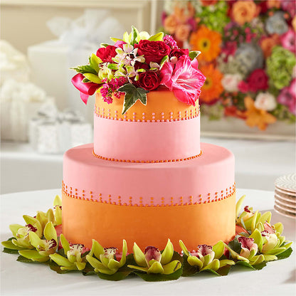 Sweet Citrus Cake Decor –  Mattoon Flower Shop Inc, Mattoon IL